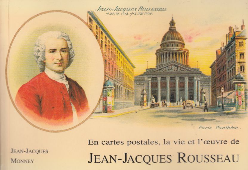 jean-jacques rousseau en cartes postales